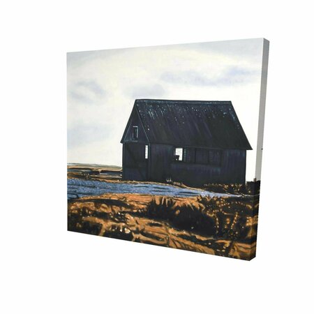 FONDO 16 x 16 in. Abandoned Barn-Print on Canvas FO2776222